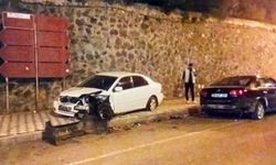 Gümüşhane’de zincirleme trafik kazası: 4 yaralı