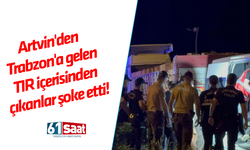 Tuğlaların arasında insan kaçakçılığı! Trabzon'a geliyorlardı...