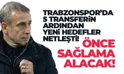 Trabzonspor, 5 transferin ardından o bölgeye odaklandı!