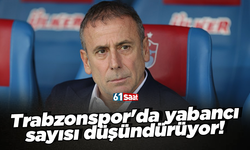 Trabzonspor'da yabancı sayısı düşündürüyor!
