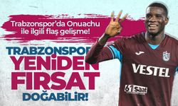 Trabzonspor'da yeniden Onuachu fırsatı doğabilir...