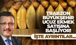 Trabzon Büyükşehir Ucuz Ekmek satışına başlıyor (Halk Ekmek)
