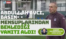 Trabzonspor'da Abdullah Avcı, basından beklediği yanıtı aldı!