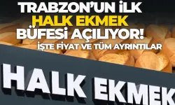 Trabzon’un ilk ‘Halk Ekmek’ büfesi, yarın açılıyor