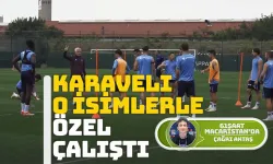 Trabzonspor'da Önder Karaveli, o isimleri özel çalıştırdı!
