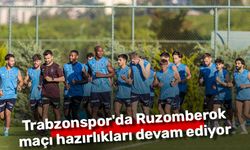 Trabzonspor'da Ruzomberok maçı hazırlıkları devam ediyor