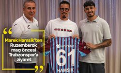 Marek Hamsik’ten Ruzemberok maçı öncesi Trabzonspor'a ziyaret