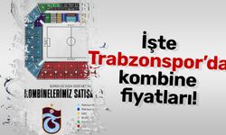 İşte Trabzonspor’da kombine fiyatları!