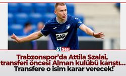 Trabzonspor’da Attila Szalai, transferi öncesi Alman kulübü karıştı… Transfere o isim karar verecek!