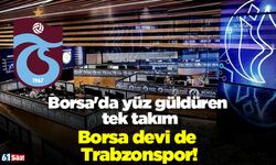 Borsa'da yüz güldüren tek takım belli oldu: Borsa devi de Trabzonspor!