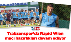 Trabzonspor'da Rapid Wien maçı hazırlıkları devam ediyor