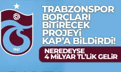 Trabzonspor'a Kartal Arazisi'nden dev gelir.. Borçları bitirecek proje...