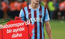 Trabzonspor’da bir ayrılık daha