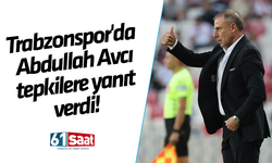 Trabzonspor'da Abdullah Avcı tepkilere yanıt verdi!