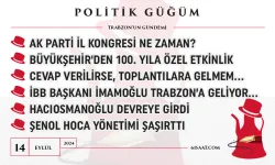 Politik Güğüm - 14 Eylül 2024