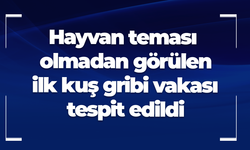 Hayvan teması olmadan görülen ilk kuş gribi vakası tespit edildi