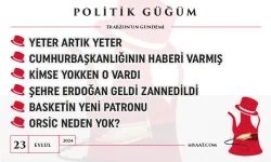 Politik Güğüm - 23 Eylül 2024