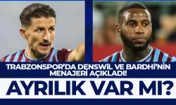 Trabzonspor'da Denswil ve Bardhi'nin menajeri açıkladı. Ayrılık var mı?