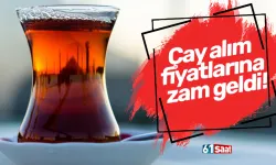 Çay alım fiyatlarına zam geldi!