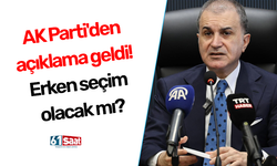 AK Parti'den açıklama geldi! Erken seçim olacak mı?