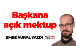 Emre Vural yazdı! Başkana açık mektup