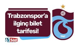 Trabzonspor’a ilginç bilet tarifesi!