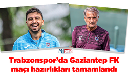 Trabzonspor'da Gaziantep FK maçı hazırlıkları tamamlandı