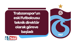 Trabzonspor'un eski futbolcusu teknik direktör olarak göreve başladı