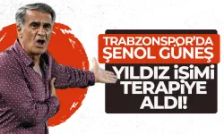 Trabzonspor'da Şenol Güneş yıldız ismi terapiye aldı!