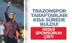 Trabzonspor taraftarları kısa sürede buldu! Resmi sponsorun çıktı...