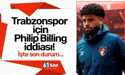 Trabzonspor için Philip Billing iddiası! İşte son durum...