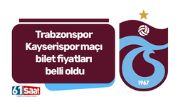 Trabzonspor - Kayserispor maçı bilet fiyatları belli oldu