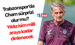 Trabzonspor’da Cham sürprizi olur mu? Yıldız isim milli araya kadar dinlenecek