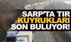 Sarp'ta kuyruklar son buluyor...