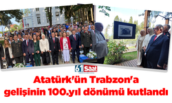 Mustafa Kemal Atatürk'ün Trabzon'a gelişinin 100.yıl dönümü kutlandı