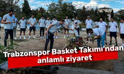 Trabzonspor Basket Takımı’ndan anlamlı ziyaret