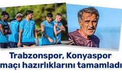 Trabzonspor, Konyaspor maçı hazırlıklarını tamamladı