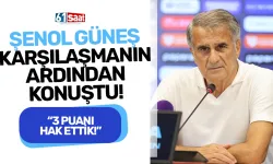 Şenol Güneş, "3 puanı hak ettik"