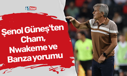 Şenol Güneş'ten Cham, Nwakeme ve Banza yorumu