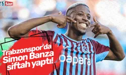 Trabzonspor’da Banza siftah yaptı!