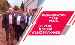 Başkan Genç'ten selzede ilçelerde yoğun mesai!