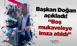 Başkan Doğan açıkladı! “Boş mukaveleye imza atıldı”