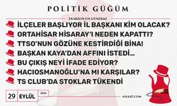 Politik Güğüm - 29 Eylül 2024