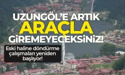 Trabzon Uzungöl'e artık araçla girilmeyecek.. Aynı sistem uygulanacak...