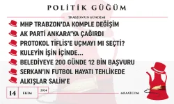 Politik Güğüm - 14 Ekim 2024