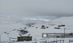 Karadeniz'de 5 ilde yüksek kesimlere kar düştü