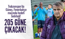 Trabzonspor'da Güneş, hedefi belirledi! 205 gün olacak...