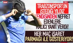 Trabzonspor'un istediği yıldız, nefrete böyle yanıt verdi!