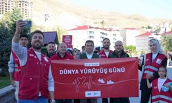 Bayburt’ta ‘Dünya Yürüyüş Günü’ dolayısıyla  yürüyüş yapıldı