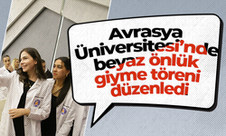 Trabzon Avrasya Üniversitesi’nde beyaz önlük giyme töreni düzenledi